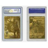 Lot of 1997 Michael Jordan 23K Gold Fleer Cards