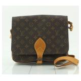 Louis Vuitton Monogram Cartouchiere Shoulder Bag