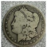 1890 Carson City Morgan Silver Dollar