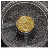 Gold USA Flag Monarch Metals Coin