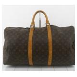 Louis Vuitton Monogram Keepall 55 Boston Bag
