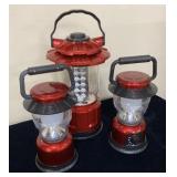 Red Ultimate Lantern Set of 3