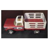 vintage Nylint Farms Pressed Steel Toy Truck