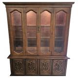 Traditional Wooden China Cabinet