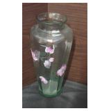Fenton Art Glass "Vining Garden" Vase In The "Sea