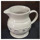 Longaberger Pottery Woven Traditions Classic Blue
