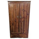 Standing Cedar Wardrobe *Cracked Door*