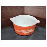 Vintage Pyrex Autumn Harvest Casserole Dish