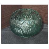 Fenton Christmas Rose Bowl