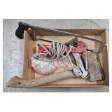 Tool Flat (Hatchet, Trimmer, Copper Wire)