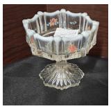 Fenton Glass Pedestal Dish