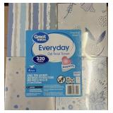 4 Pack Total 320 Soft Facial Tissues