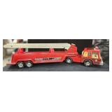 Nylint Metal Muscle Aerial Hook and Ladder Fire