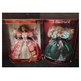 Holiday Barbie Dolls