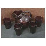 Anchor Hocking Royal Ruby Glassware pitcher and