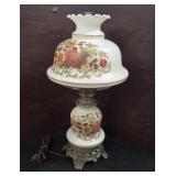 Vintage Quoizel Hurricane Table Lamp