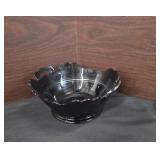 . Smith Mt. Pleasant Black Amethyst Glass Bowl