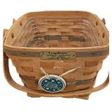 Longaberger Christmas Edition Cranberry Basket