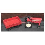 International Harvester Tractor With a Wagon