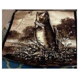 5Ft X 7 Ft Bass Fishing Rug