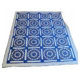Star Block Quilt (108x88)