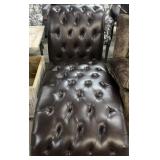Ashley Leather Chaise Lounge