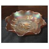 Vintage Carnival Glass Bowl