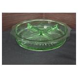 Green Depression Glass, Also Known As Uranium