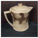 Vintage Coffee Pot-Shaped Cookie Jar Made of