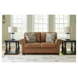 Ashley 576 Carianna Leather Love Seat Ashley 576 Carianna Leather Love Seat