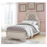 Twin - Ashley B743 Raelyn Antique White Bed Twin - Ashley B743 Raelyn Antique White Bed