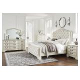Queen Ashley Arlendyne 5-PC Tufted Bedroom Group Queen Ashley Arlendyne 5-PC Tufted Bedroom Group