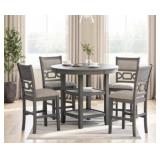 Ashley Wrenning Counter Table & 4 Barstools Ashley Wrenning Counter Table & 4 Barstools