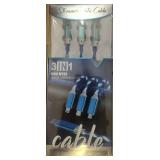 (2) PCS 3 In 1 Quick Charge Cable (2) PCS 3 In 1 Quick Charge Cable