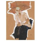 The Scornful Woman Giclee Canvas by Egon Schiele The Scornful Woman Giclee Canvas by Egon Schiele