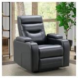 Clarkston Power Leather Recliner w/Adj Head Rest Clarkston Power Leather Recliner w/Adj Head Rest