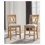 Ashley Havonplane Upholstered Barstool (2/CN) Ashley Havonplane Upholstered Barstool (2/CN)