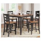Ashley Gesthaven 5pc Counter Table & 4 Stools Ashley Gesthaven 5pc Counter Table & 4 Stools