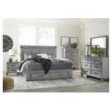 KING ASHLEY RUSSELYN 5-PIECE STORAGE BEDROOM GROUP KING ASHLEY RUSSELYN 5-PIECE STORAGE BEDROOM GROUP