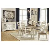 Ashley D743 Realyn Oval Table & 6 Chairs Ashley D743 Realyn Oval Table & 6 Chairs