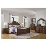 Queen Ashley Lavinton 5-Piece Poster Bedroom Group Queen Ashley Lavinton 5-Piece Poster Bedroom Group