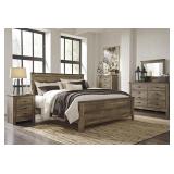 Queen Ashley Trinell 4-Piece Panel Bedroom Group Queen Ashley Trinell 4-Piece Panel Bedroom Group