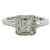 14kt Gold 1/4 ct Natural Brilliant Diamond Ring
