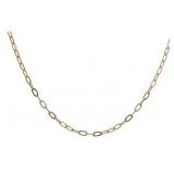18in 14K Gold Figaro Chain Necklace