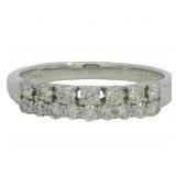 Platinum 1/2 ct Natural Brilliant VS Diamond Ring