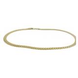 11" 14k Gold Spiga Chain Bracelet