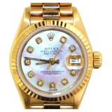 Rolex18kt Gold Oyster 69178 Lady President