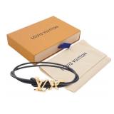 Louis Vuitton Monogram Leather Bracelet