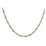 20" 14K Twist Chain Necklace