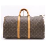 Louis Vuitton Monogram Keepall 45 Boston Bag
